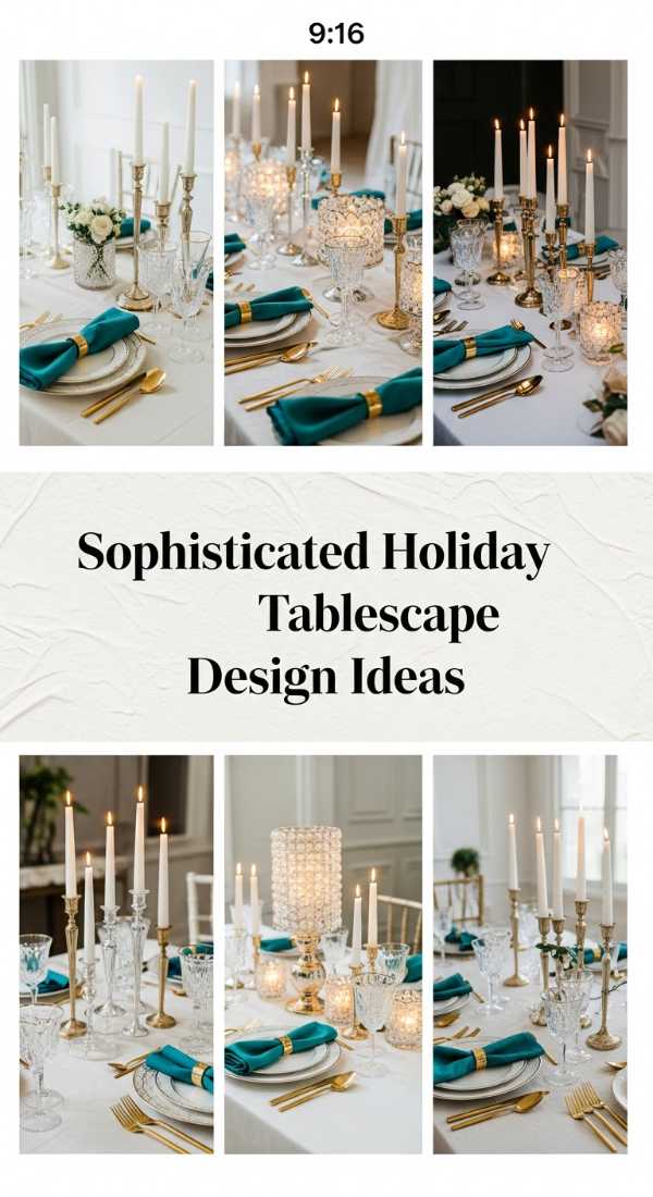 Sophisticated Holiday Tablescape Design Ideas 69e51e4f748a2