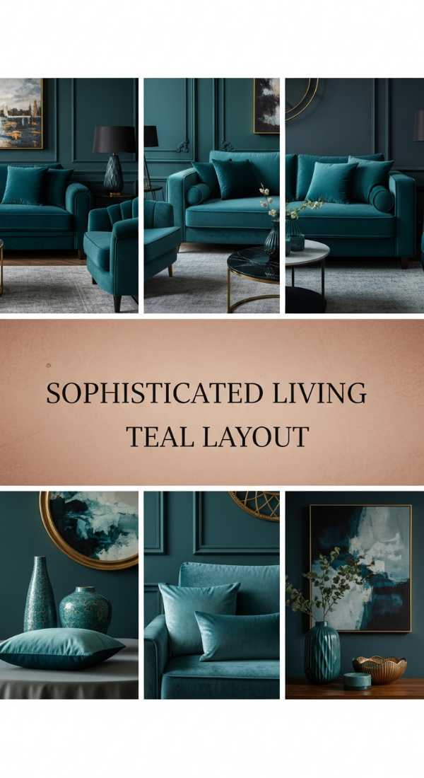 Sophisticated Living Teal Layout 69e7779ddc7da