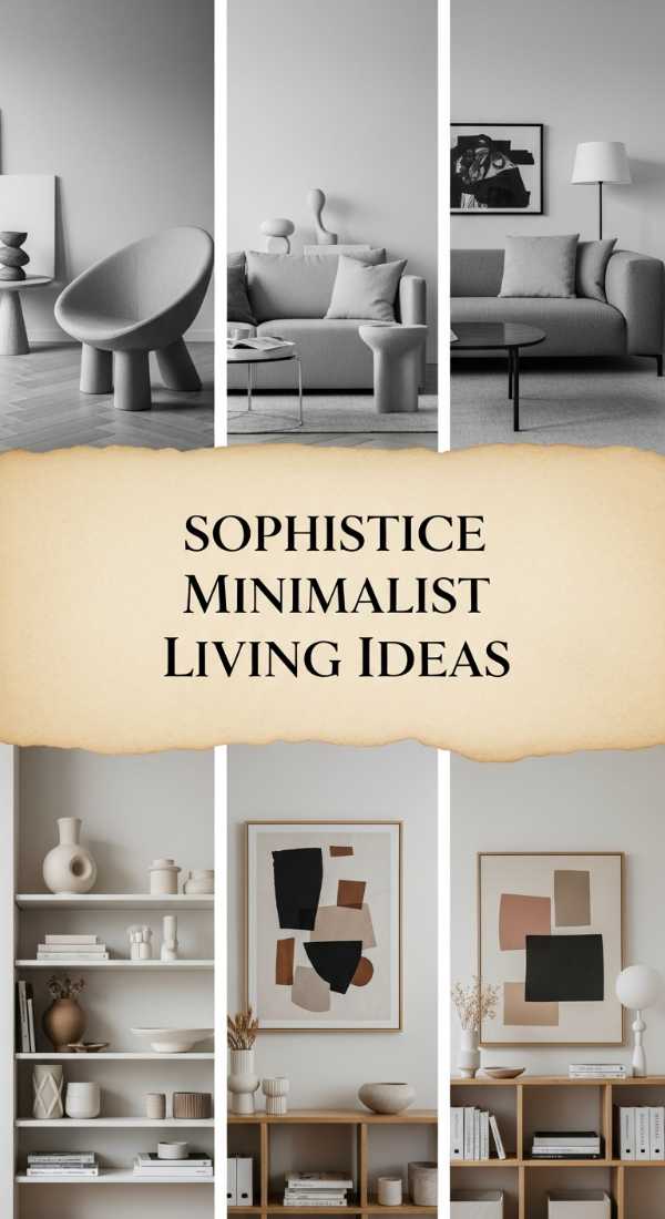 Sophisticated Minimalist Living Ideas 69e3b6f2912aa