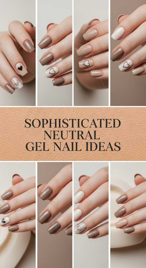 Sophisticated Neutral Gel Nail Ideas 69f24959e50b9