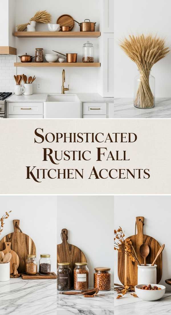 Sophisticated Rustic Fall Kitchen Accents 69e51e61ae4b0
