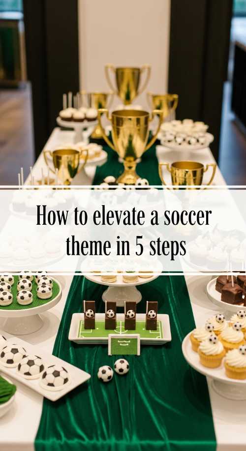 Sophisticated Soccer Theme Decor
