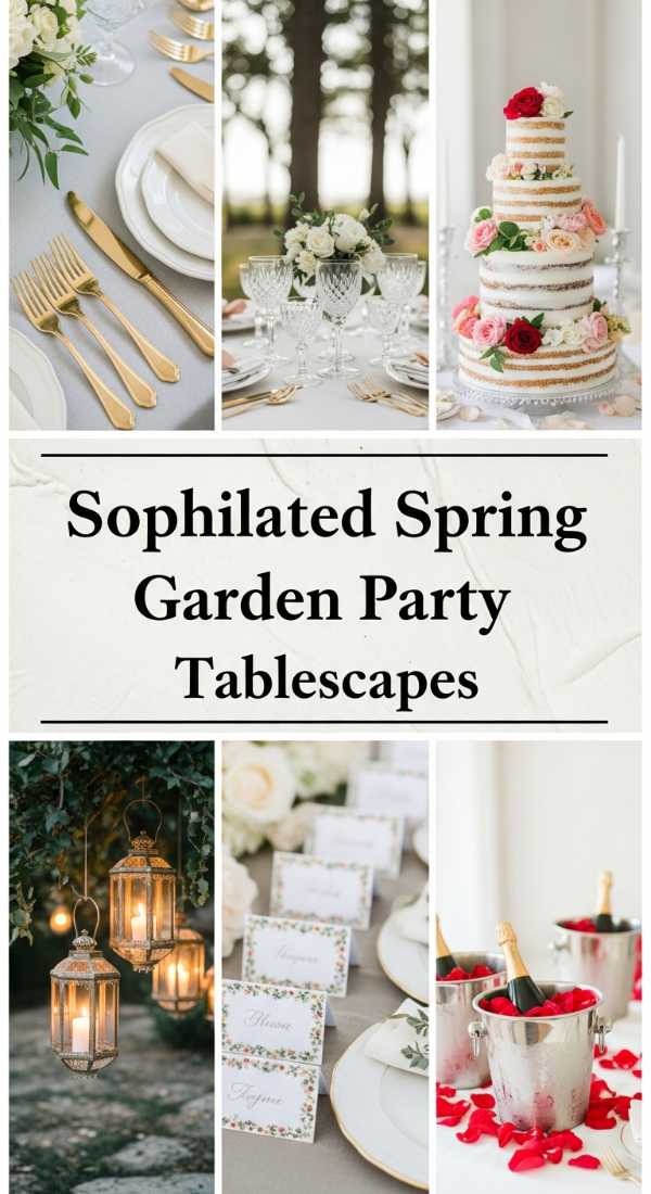 Sophisticated Spring Garden Party Tablescapes 69df43d4bd1fb