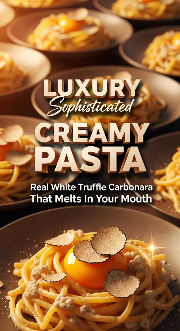 Sophisticated White Truffle Carbonara 69e4a6f61f83c