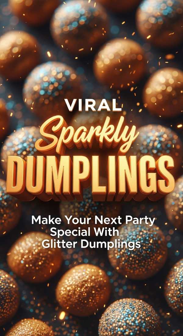 Sparkly Glitter Dumplings For A Magical Dinner 69de7596e048a