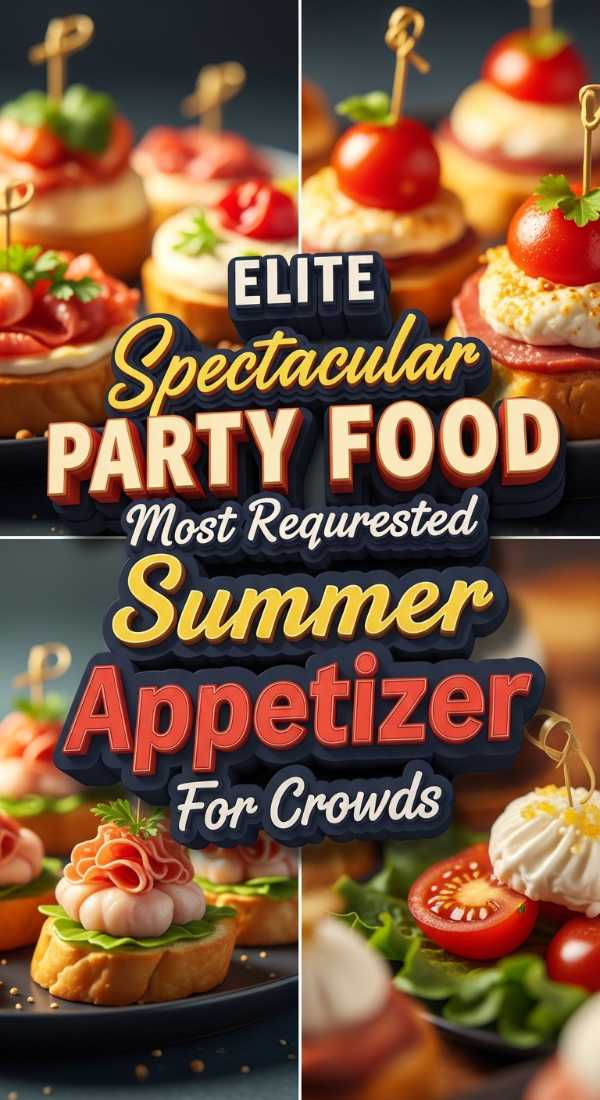 Spectacular Party Food For Summer Crowds 69de7599102fd
