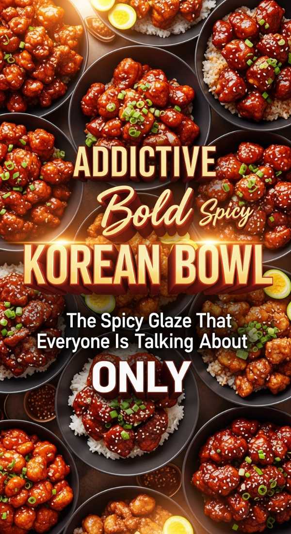 Spicy Korean Bowl Flavor Explosion 69eb221982843