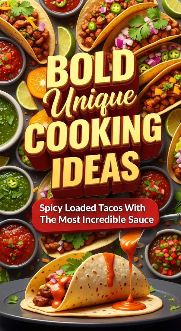 Spicy Loaded Tacos With Incredible Homemade Sauce 69de75982d661