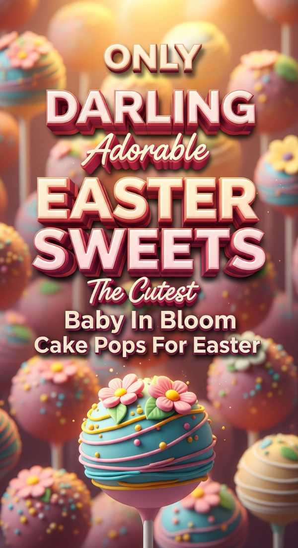 Spring Flower Cake Pops Idea 69edbb0402d98