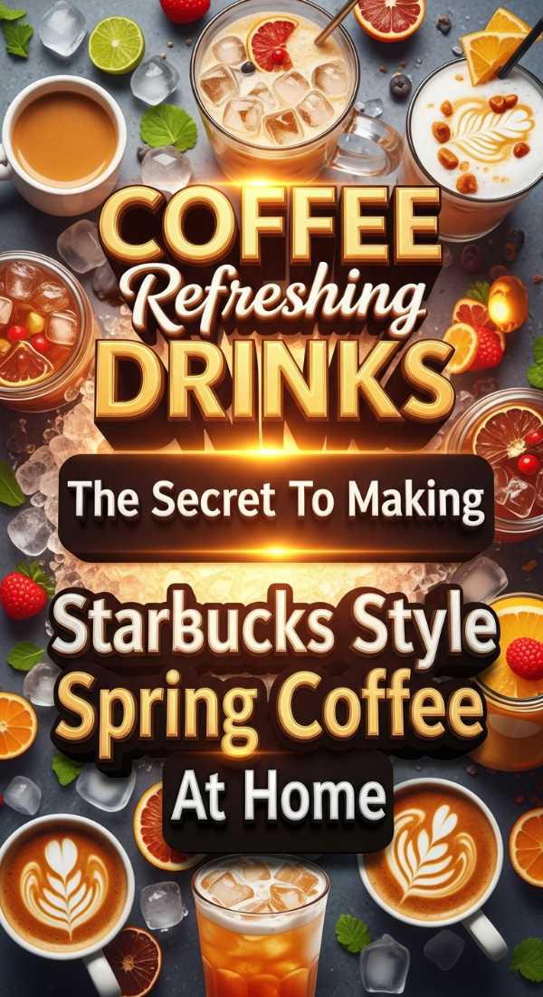 Starbucks Style Spring Coffee At Home 69f203bf2b974