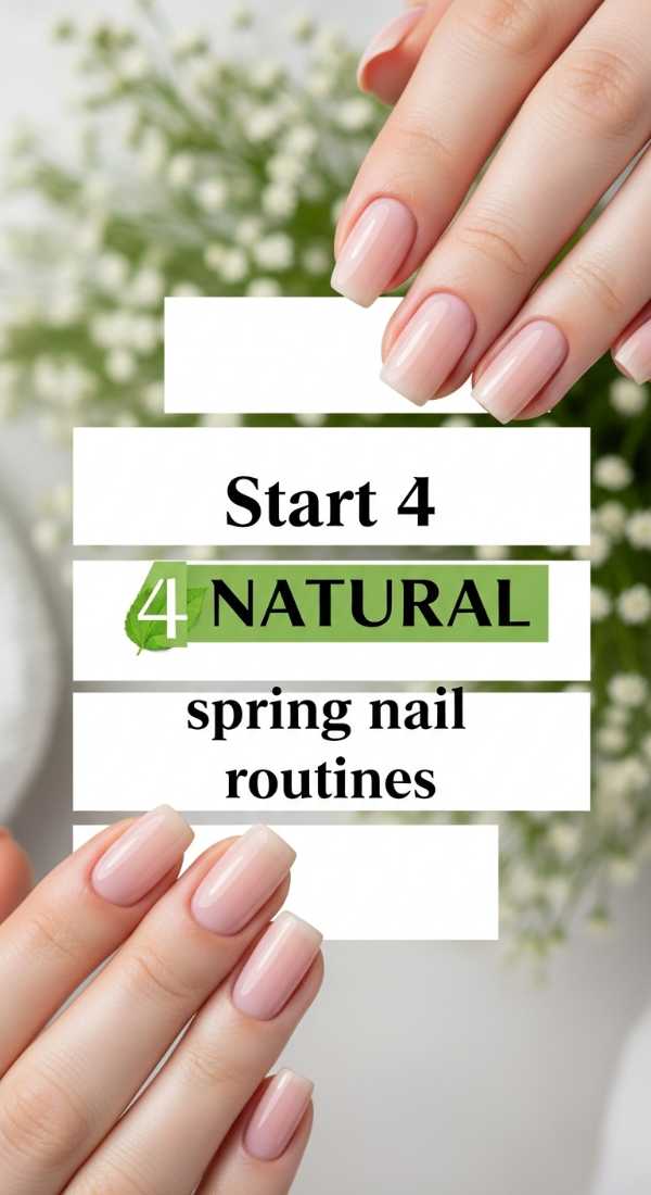 Start 4 Natural Spring Nail Routines 69e3c07809b07