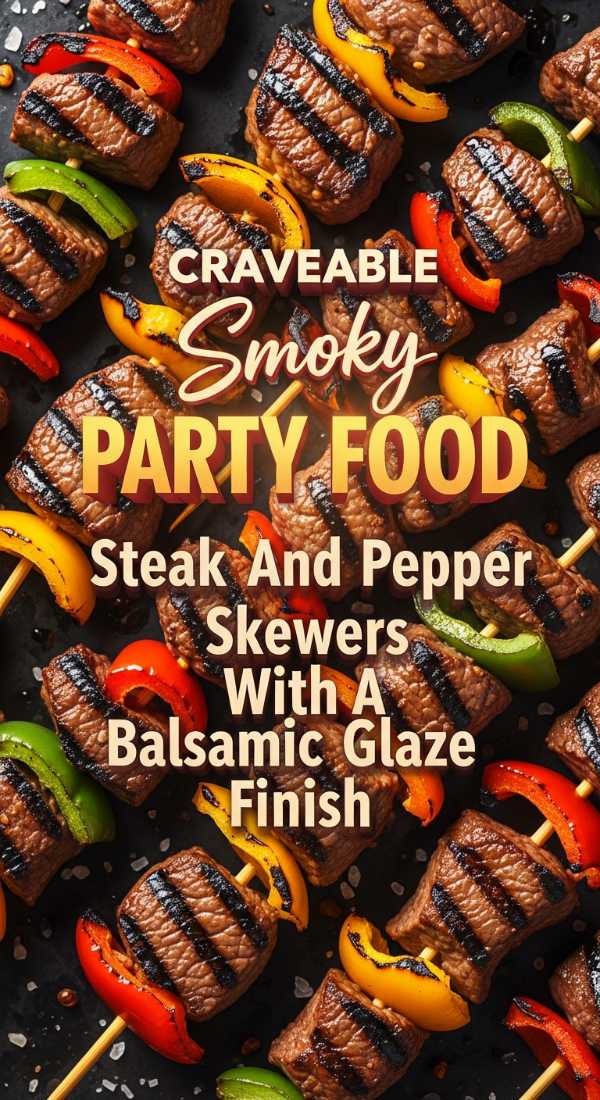 Steak And Pepper Skewers With A Balsamic Glaze Finish 69e7247e6eeb5