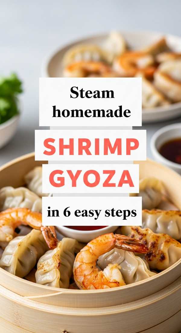 Steam Homemade Shrimp Gyoza In 6 Easy Steps 69eb7e10e62de