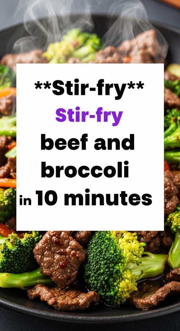 Stir Fry Beef And Broccoli In 10 Minutes 69e9b556d8f22