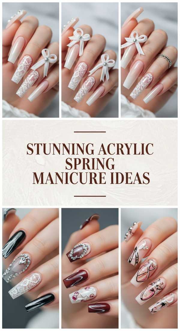 Stunning Acrylic Spring Manicure Ideas 69e4e4a31a3f7