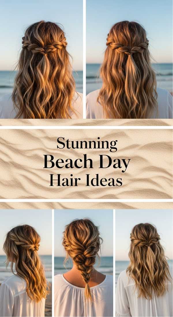 Stunning Beach Day Hair Ideas 69dde959420fc