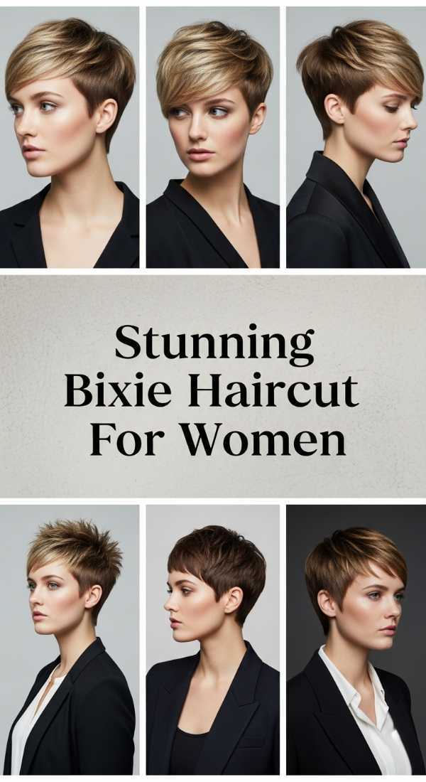Stunning Bixie Haircut For Women 69ee52f5acb91