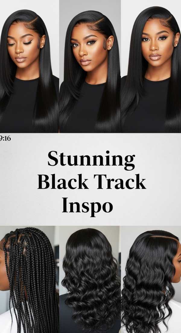 Stunning Black Track Hair Inspo 69df3fc4b294d