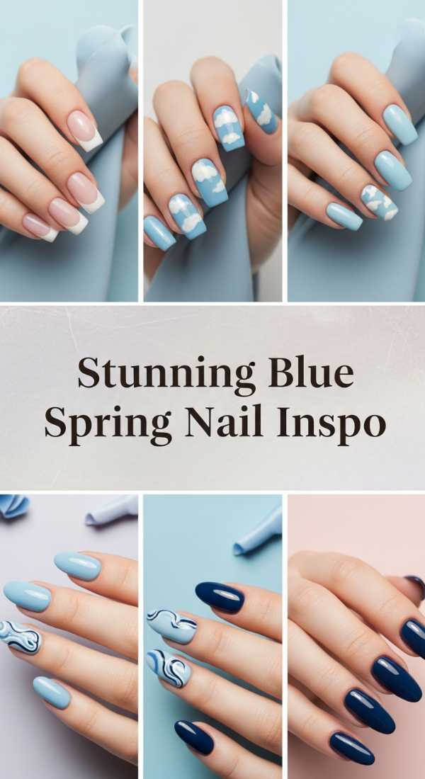 Stunning Blue Spring Nail Inspo 69df1ba4bf0b5