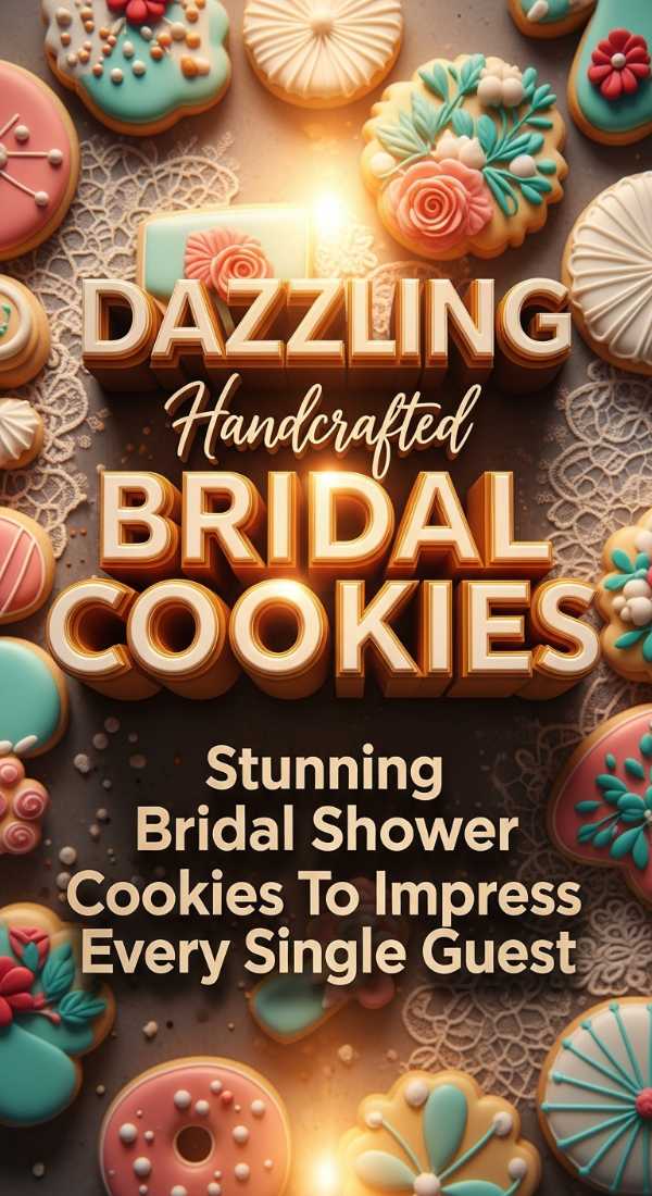 Stunning Bridal Shower Cookies
