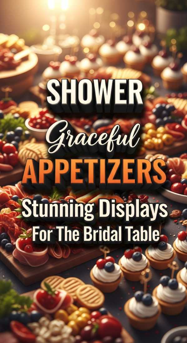Stunning Bridal Shower Food Table Display Ideas 69ef0286c8e2f