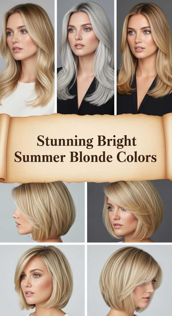 Stunning Bright Summer Blonde Colors 69f33d94b1bd6