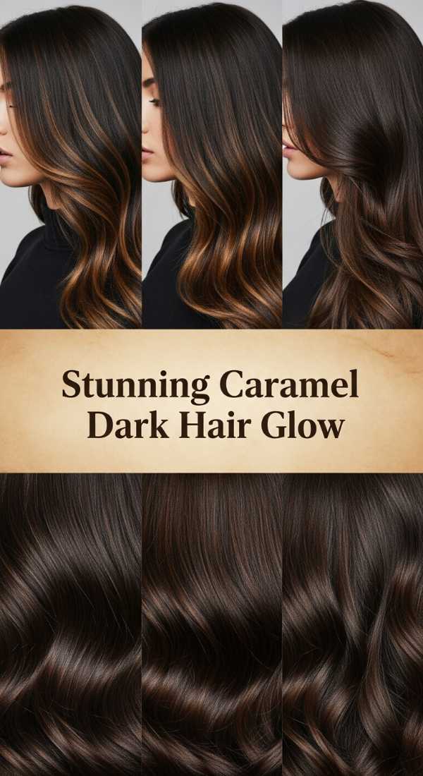 Stunning Caramel Dark Hair Glow 69f33d757aeba