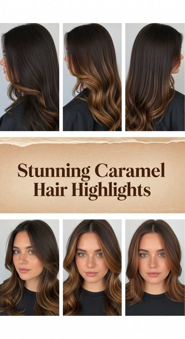 Stunning Caramel Hair Highlights 69ecef95c8611