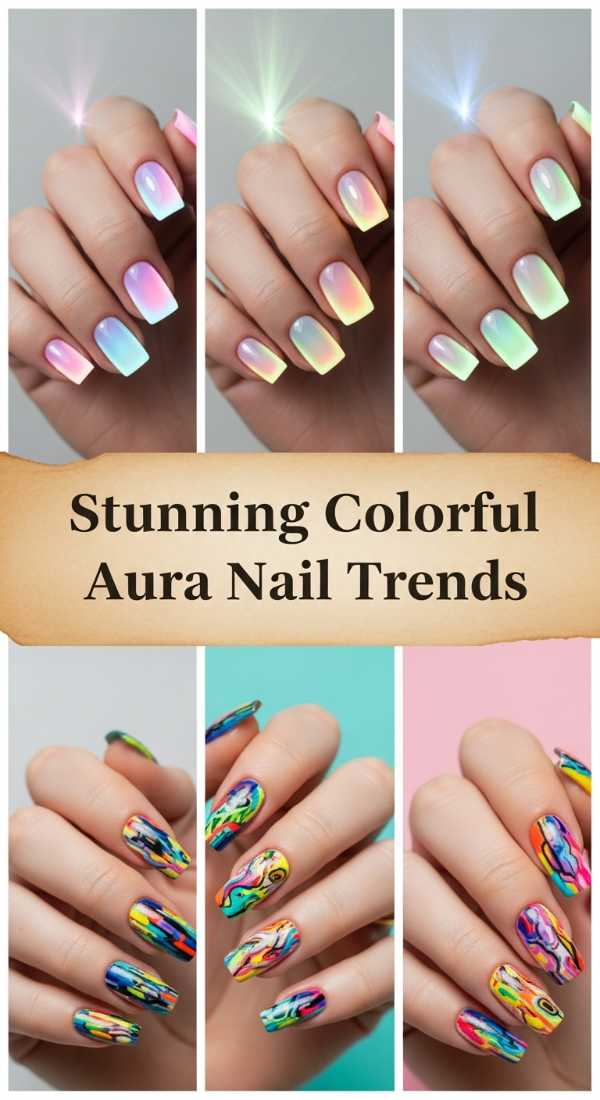 Stunning Colorful Aura Nail Trends 69f0ca43943d6