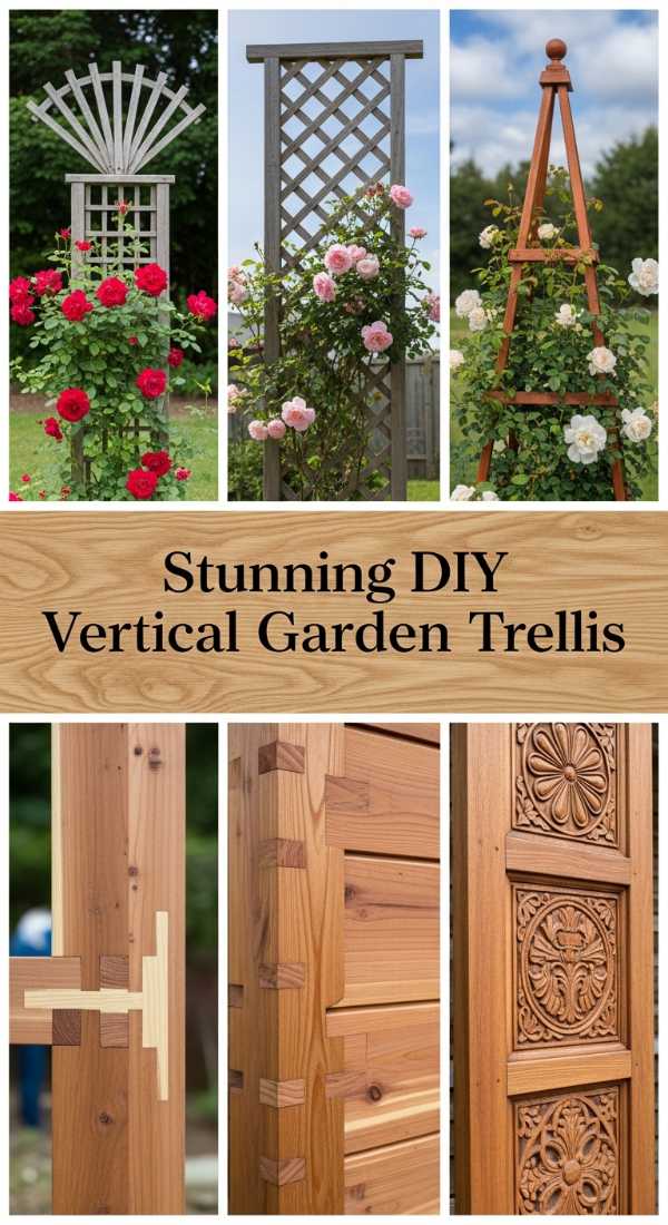 Stunning Diy Vertical Garden Trellis 69e64b881b0c3