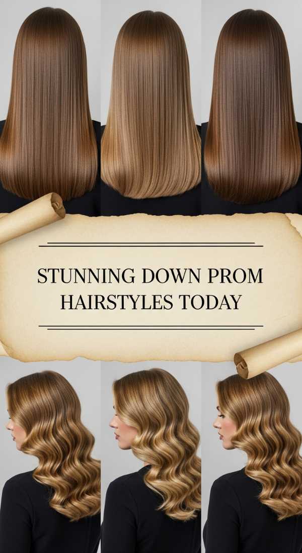 Stunning Down Prom Hairstyles Today 69f0e1cb93cd4