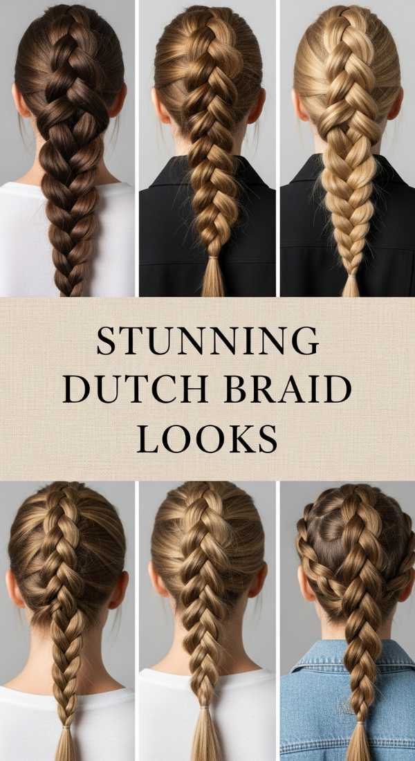 Stunning Dutch Braid Looks 69e339fcb41af