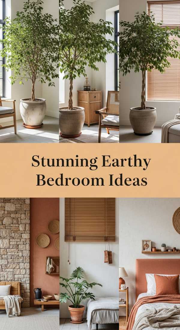 Stunning Earthy Bedroom Ideas 69df43cc24c03