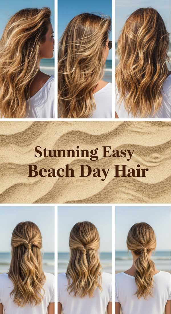 Stunning Easy Beach Day Hair 69f262ba61727