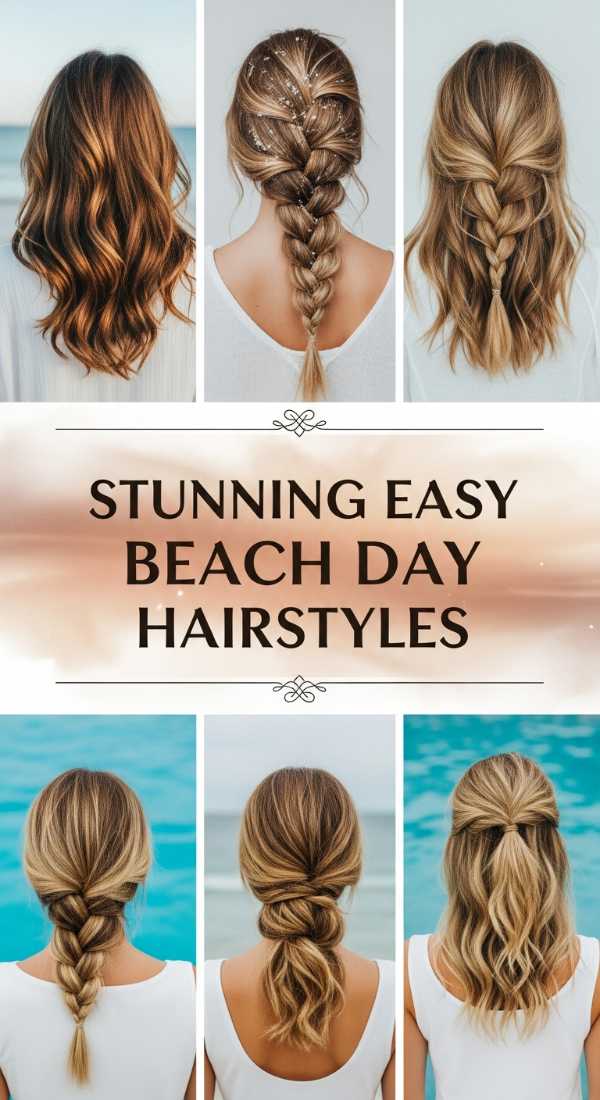 Stunning Easy Beach Day Hairstyles 69e5e10a2f47f
