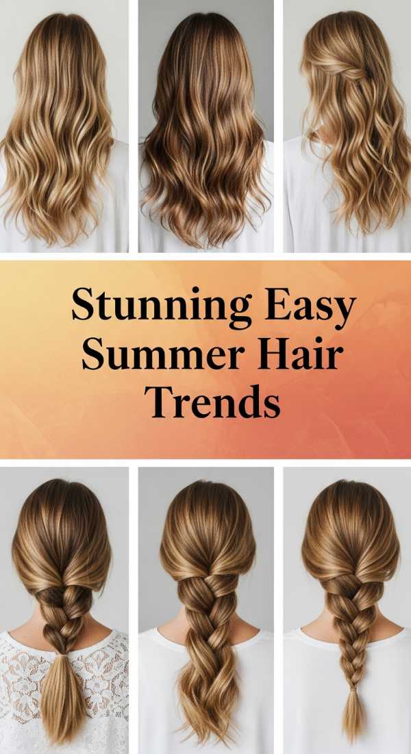 Stunning Easy Summer Hair Trends 69e742d96b16b