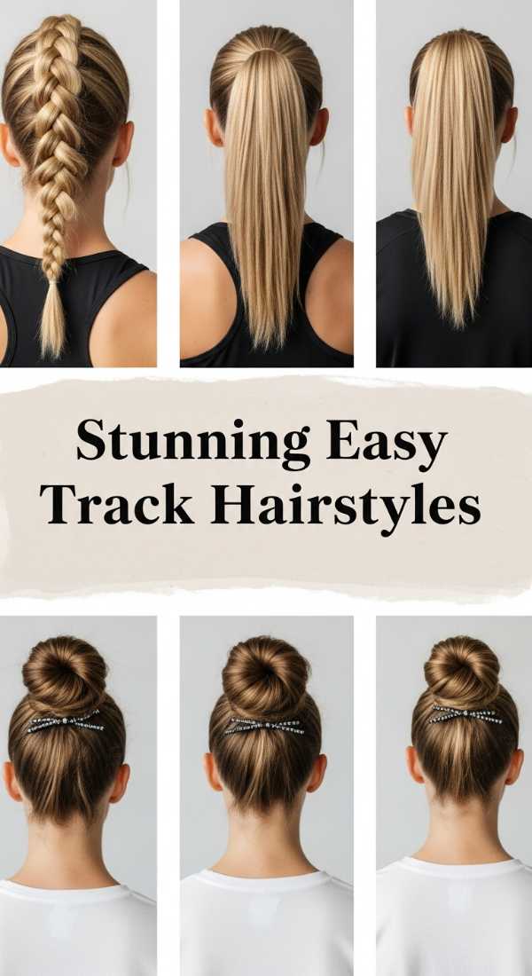 Stunning Easy Track Hairstyles