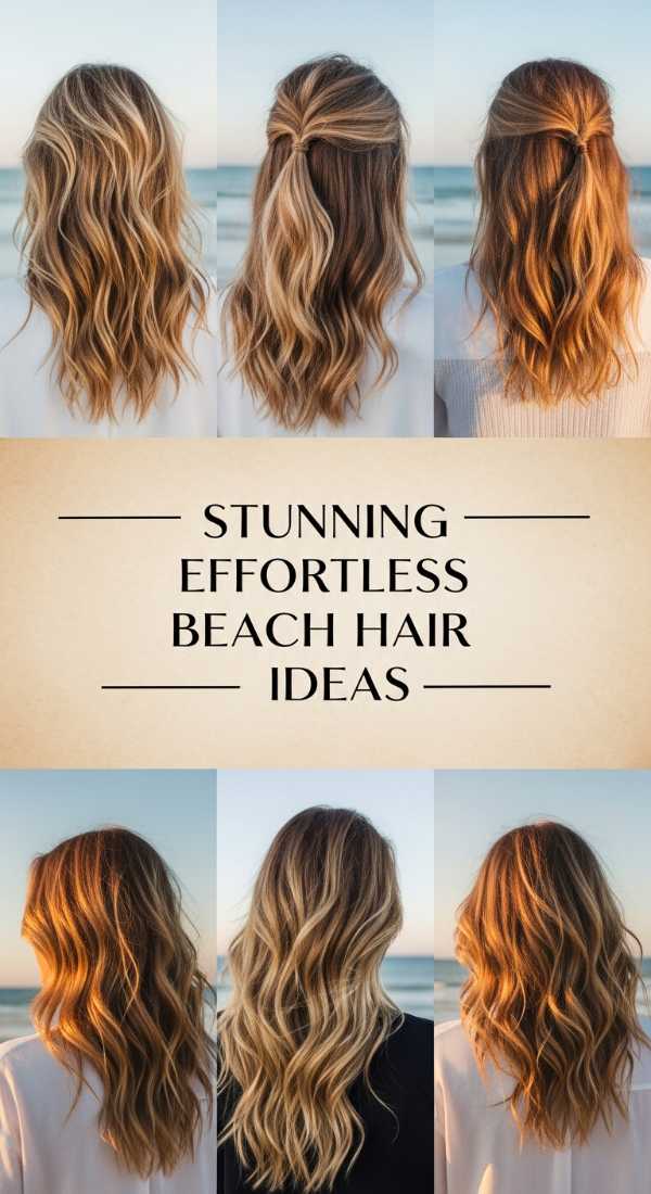 Stunning Effortless Beach Hair Ideas 69e5e11ce65d7