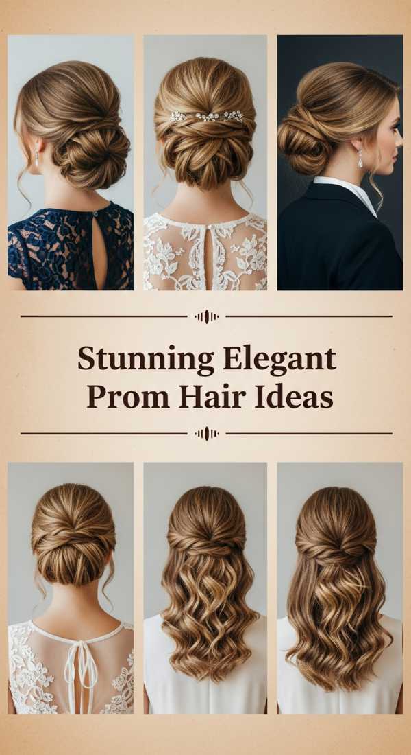 Stunning Elegant Prom Hair Ideas 69e9d406a61c4
