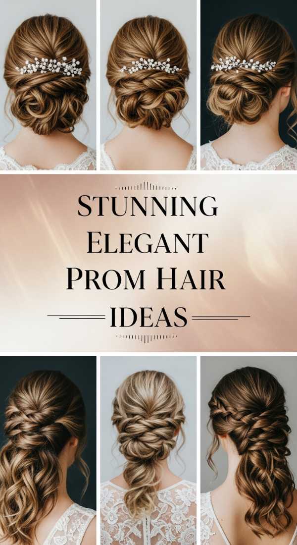 Stunning Elegant Prom Hair Ideas 69eb9664194c7