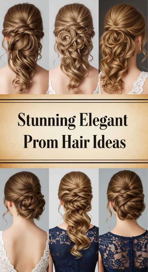 Stunning Elegant Prom Hair Ideas 69f33d7aab68e