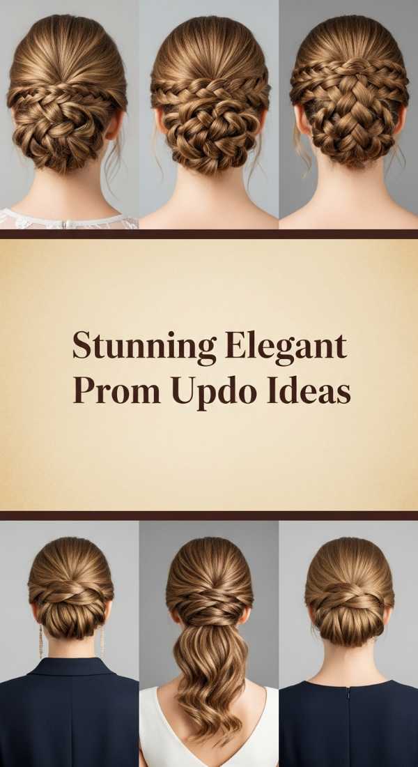 Stunning Elegant Prom Updo Ideas 69e9cd105f44e