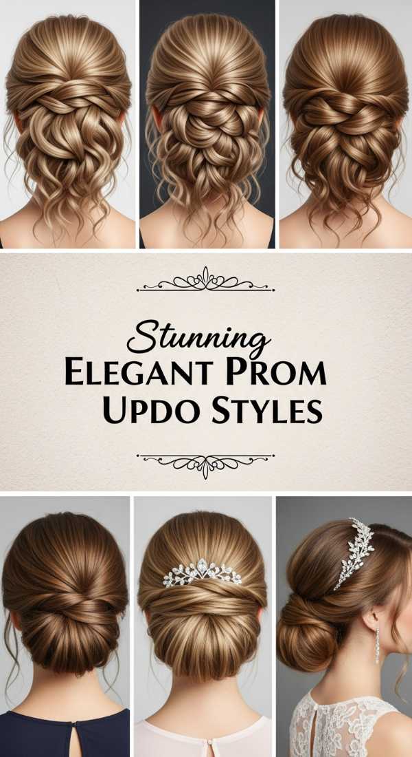 Stunning Elegant Prom Updo Styles 69ecef86c5143