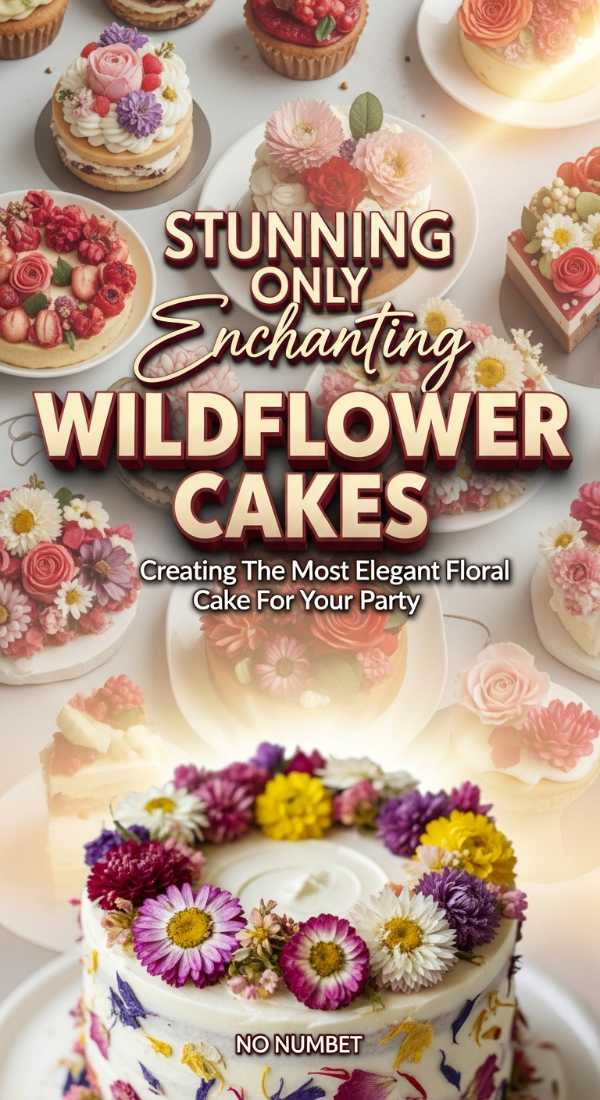 Stunning Enchanting Wildflower Cakes Inspiration 69f203caa104b
