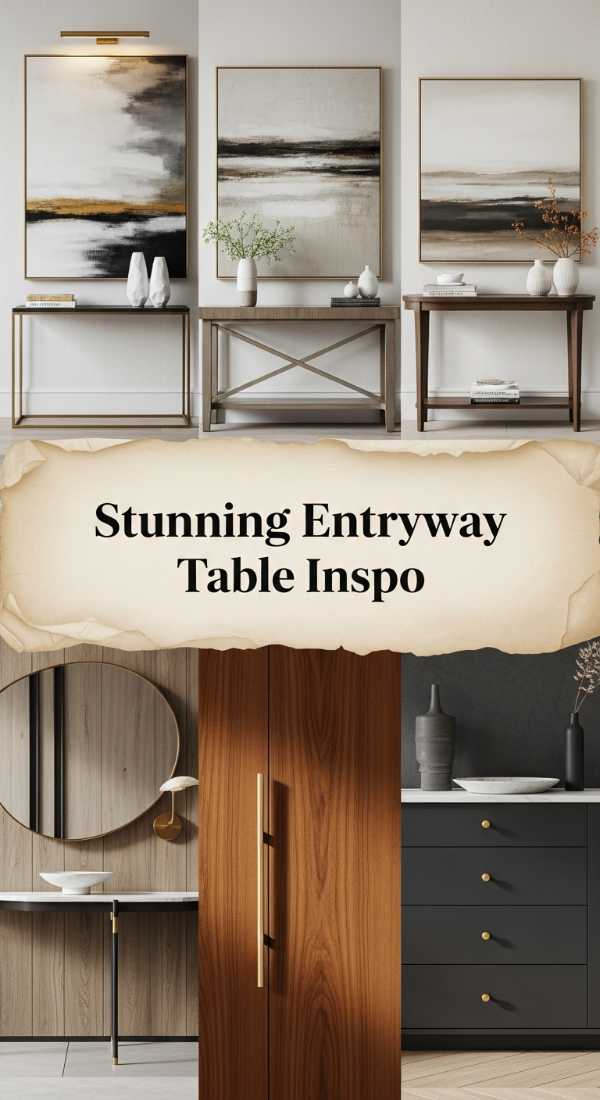 Stunning Entryway Table Inspo 69ed033f00ab1