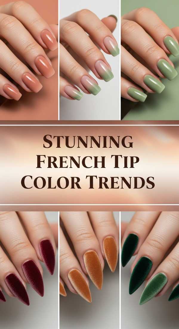 Stunning French Tip Color Trends 69eb72780358f