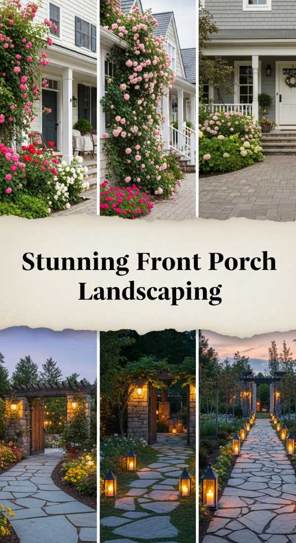 Stunning Front Porch Landscaping 69e64b7d7215a