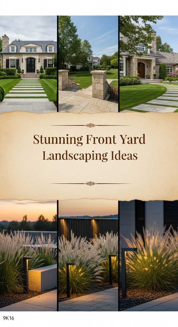 Stunning Front Yard Landscaping Ideas 69efa270b0386
