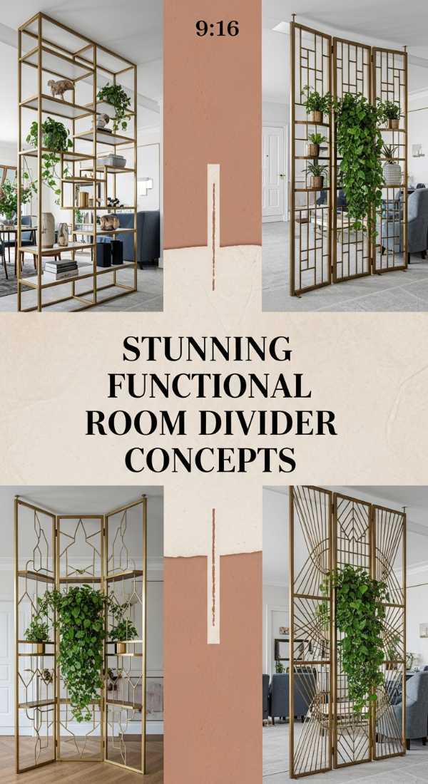 Stunning Functional Room Divider Concepts 69df43e4ac64d