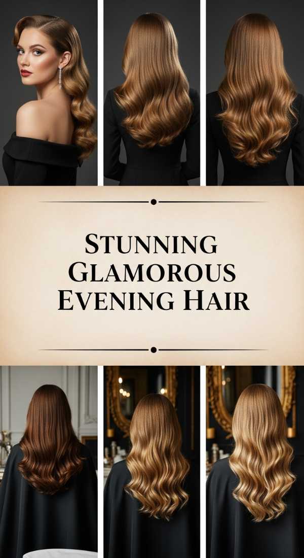 Stunning Glamorous Evening Hair 69e4f678a6494